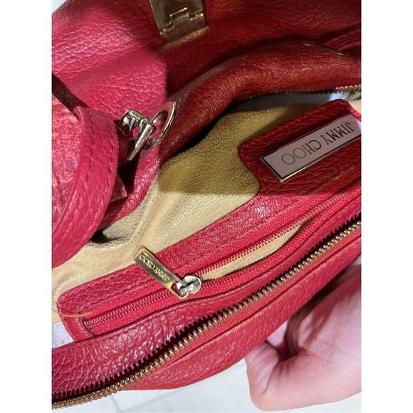 Vintage Jimmy Choo Red Bag - Picture 8 of 8